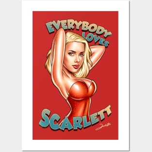 Everybody Loves Scarlett Posters and Art